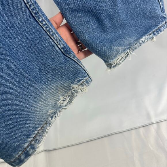 Levi's 550 Jeans Relaxed Fit Size 36x32 Medium Blue Classic Dadcore 80s Style - Picture 5 of 5